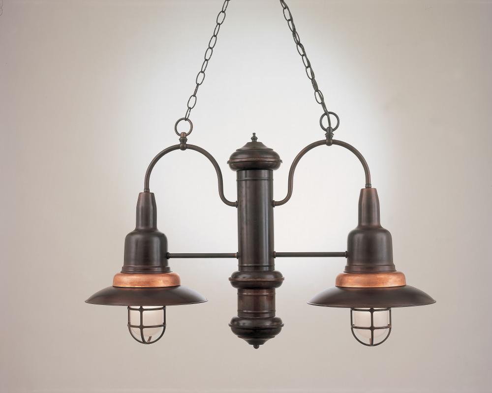 2-LIGHT CHANDELIER